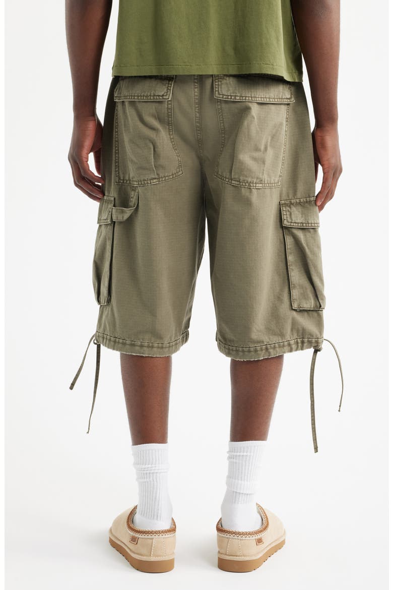 Big Core Cargo Shorts, Alternate, color, VINTAGE OLIVE