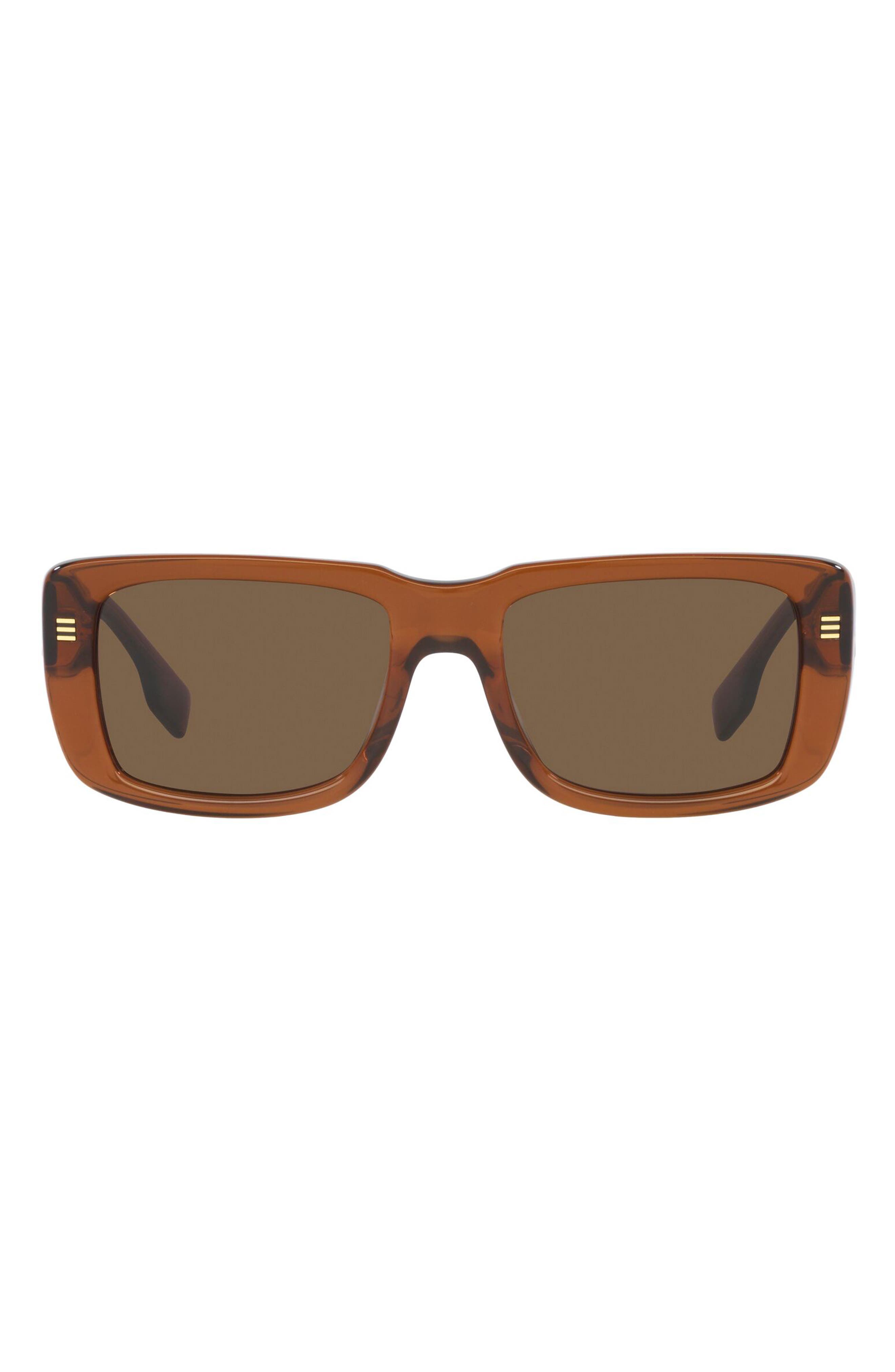 55mm Rectangular Sunglasses