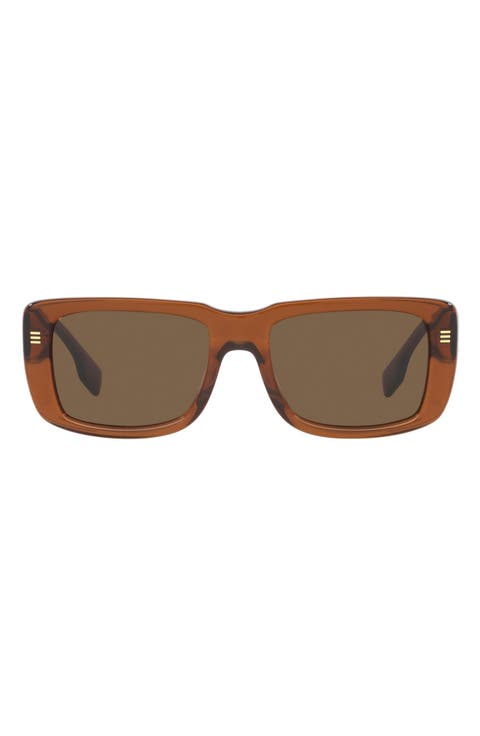 55mm Rectangular Sunglasses