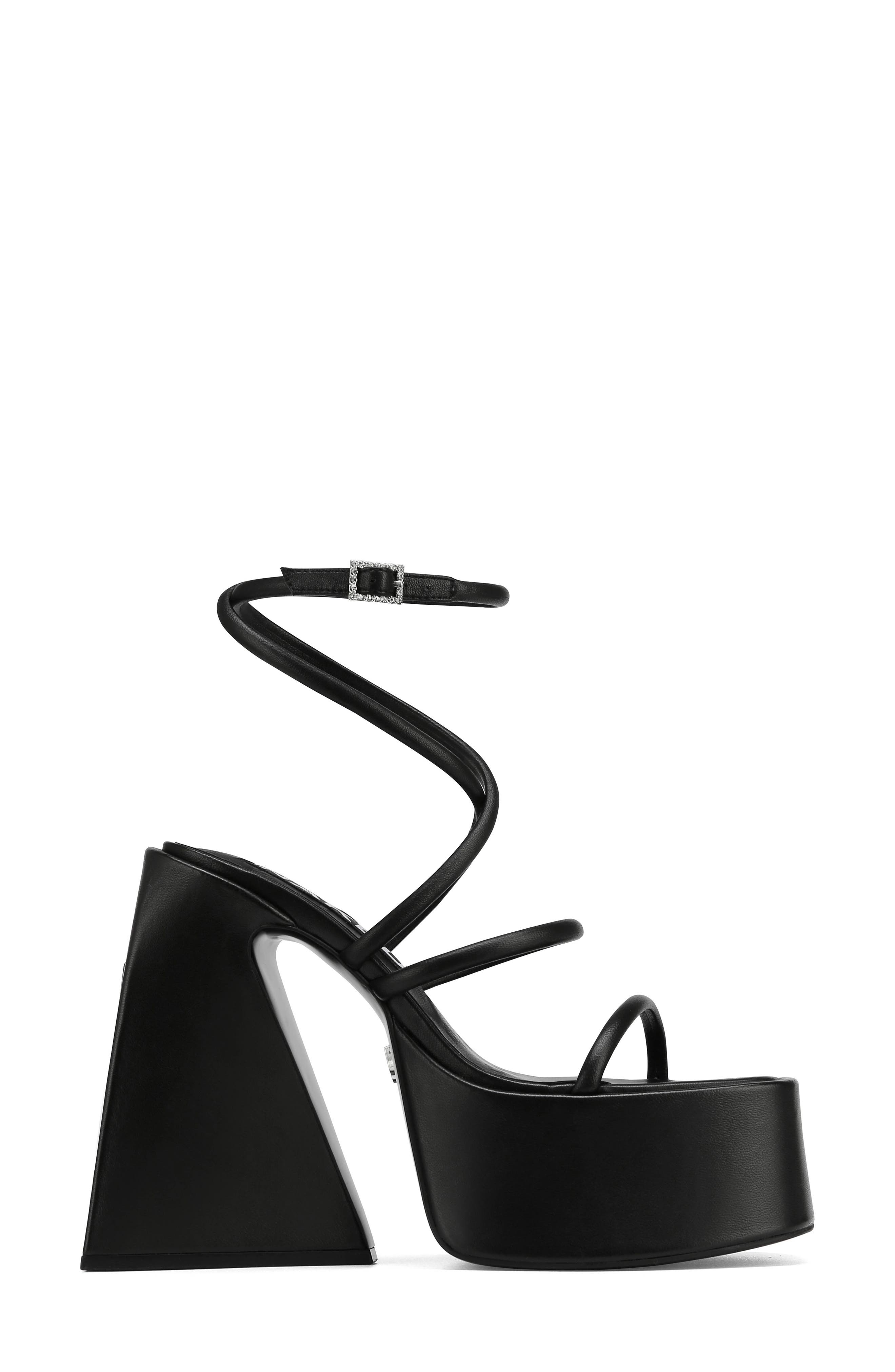 Naked Wolfe Angel Ankle Strap Platform Sandal, Alternate, color, 
