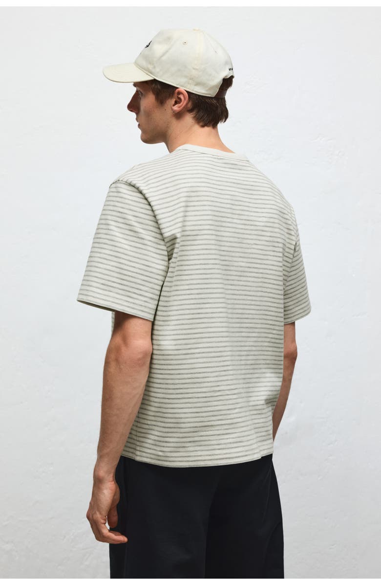 H&M Regular Fit T-shirt, Alternate, color, Cream