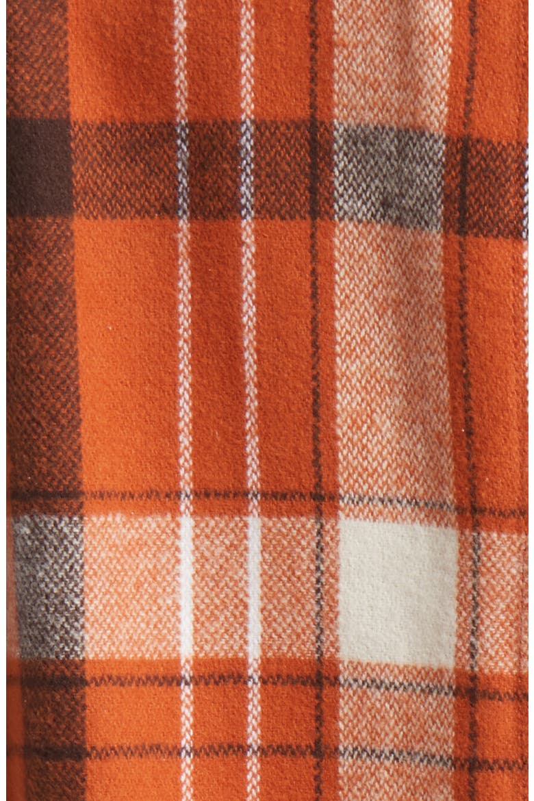 Nimmons Plaid Flannel Snap-Up Shirt, Alternate, color, NIMMONS CHECK BOMBAY BROWN