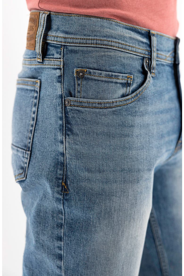 Relaxed Straight Leg Jeans, Alternate, color, BAYBORO