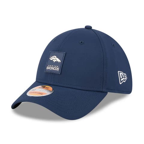 Men's New Era Navy Denver Broncos 2025 Sideline 39THIRTY Flex Hat