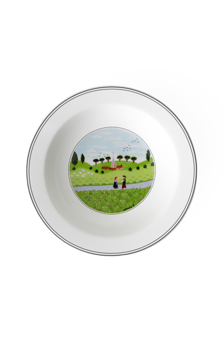 Villeroy & Boch Design Naif Rim Cereal Bowl #6 Friend Meeting, Alternate, color, NO COLOR