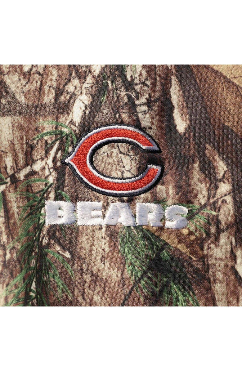 DUNBROOKE Men's Dunbrooke Realtree Camo Chicago Bears Trophy Tech Fleece Full-Zip Hoodie, Alternate, color, Realtree Camo