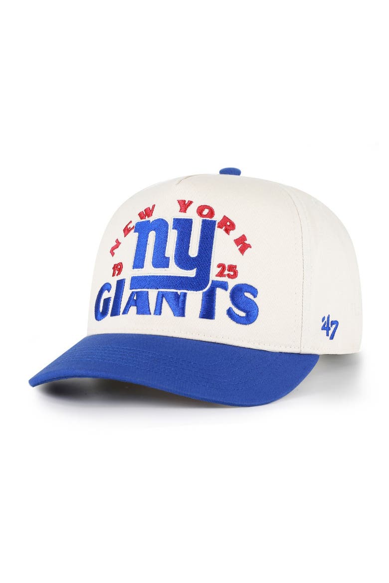 Men's '47 Natural New York Giants  Arcitext Hitch Adjustable Hat, Main, color, Natural