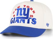 '47 Men's '47 Natural New York Giants Arcitext Hitch Adjustable Hat