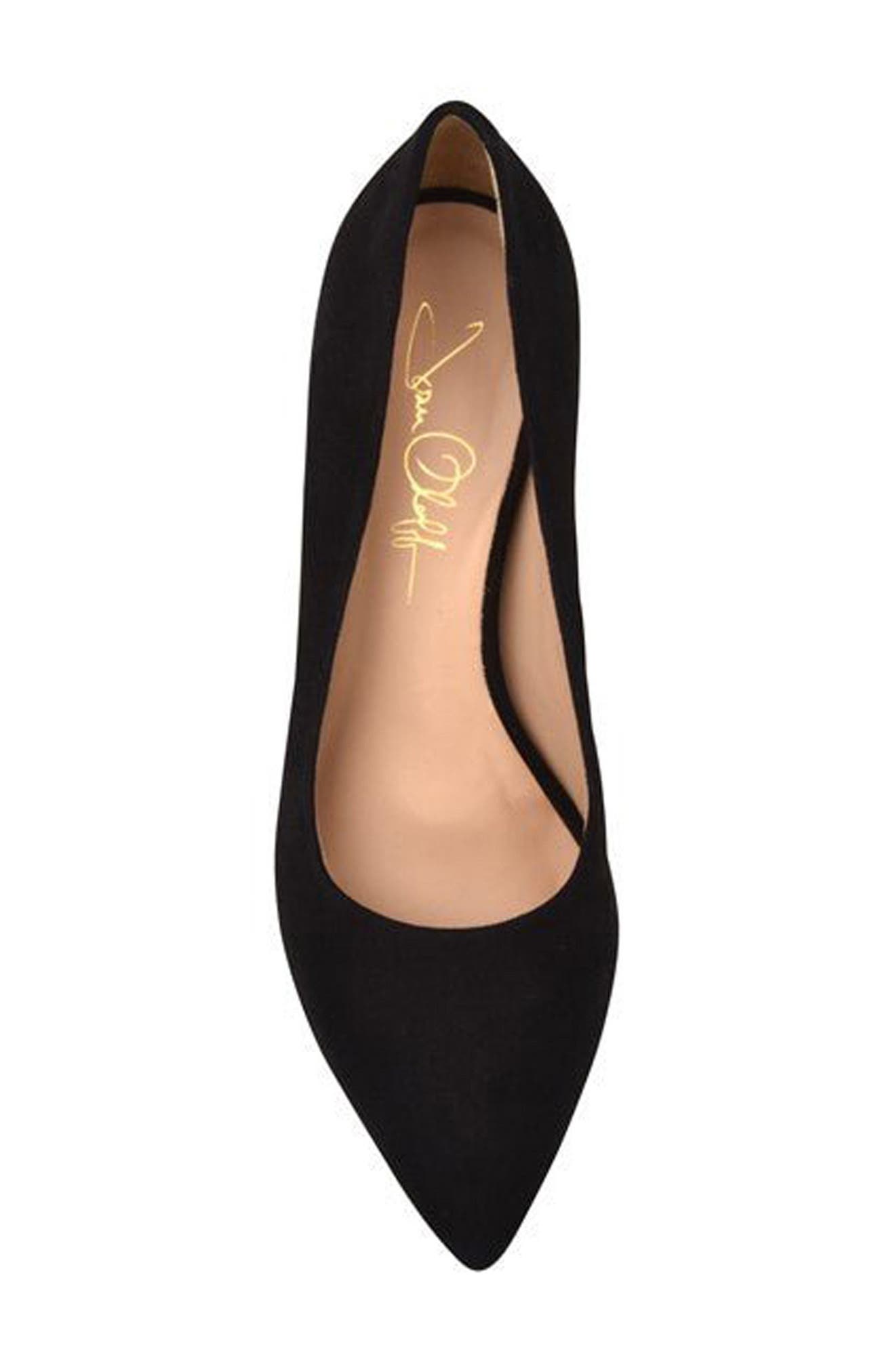 Joan Oloff Riley Pointed Toe Pump, Alternate, color, 
