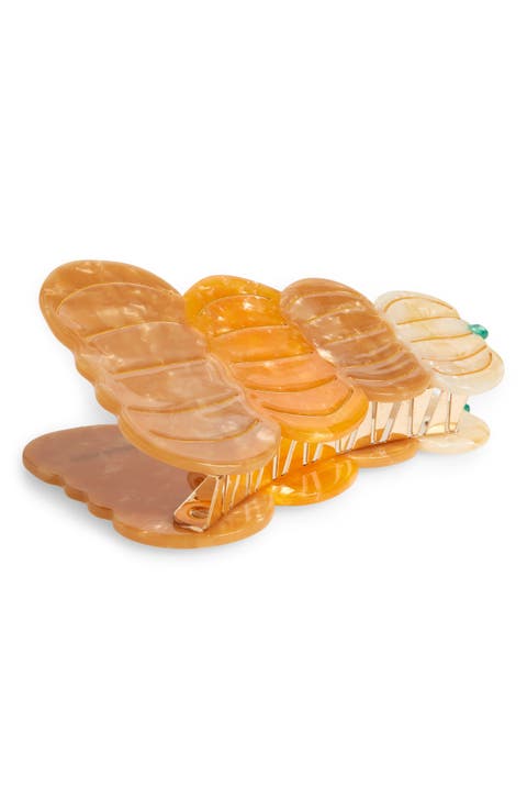 Pumpkin Stack Claw Clip