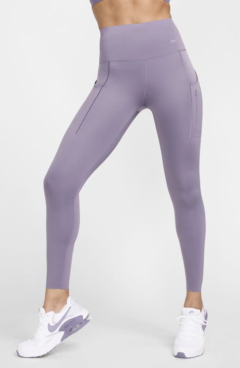 Ladies purple leggings hotsell