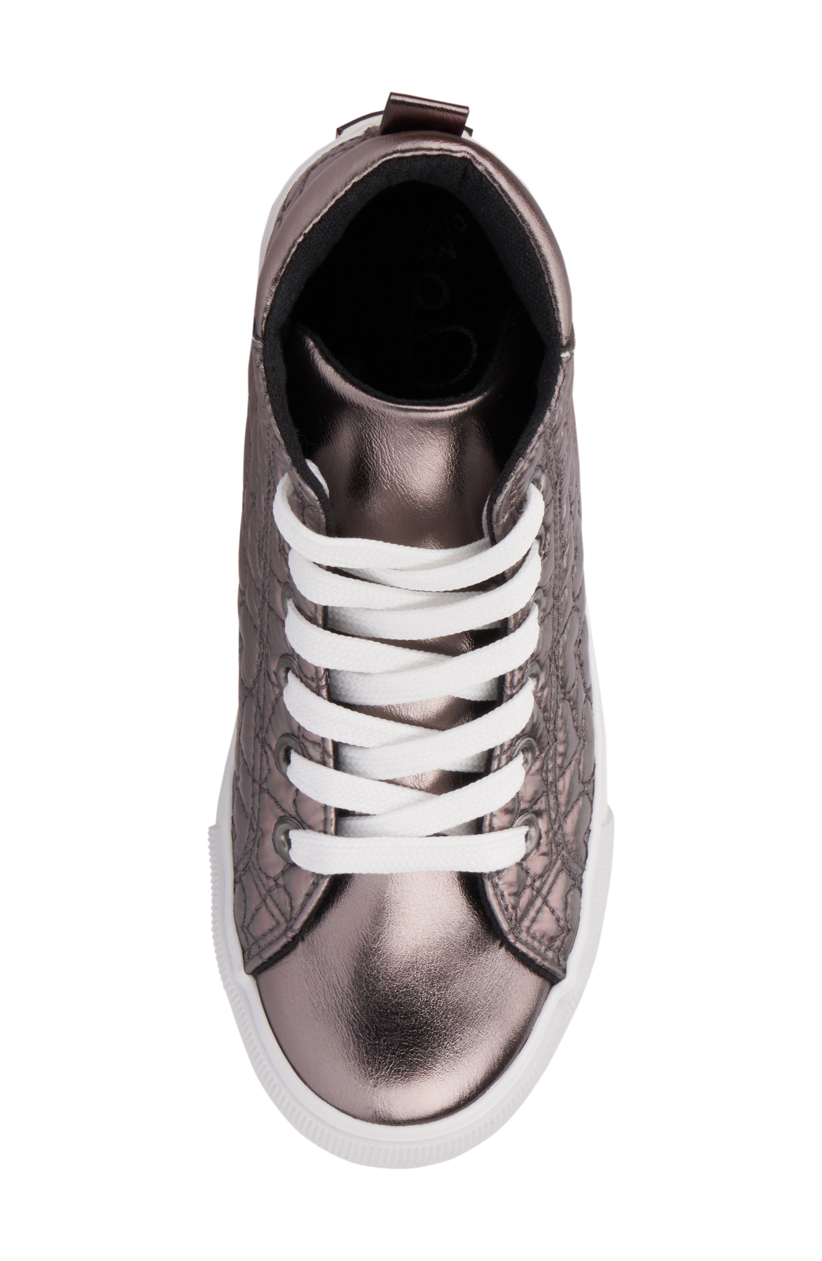 OLIVIA MILLER Kids' Real Legend High Top Sneakers, Alternate, color, 