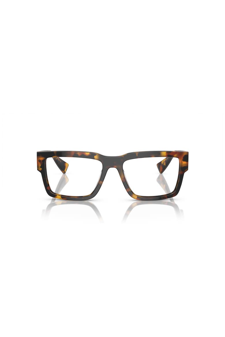 54mm Rectangle optical glasses, Alternate, color, Tortoise