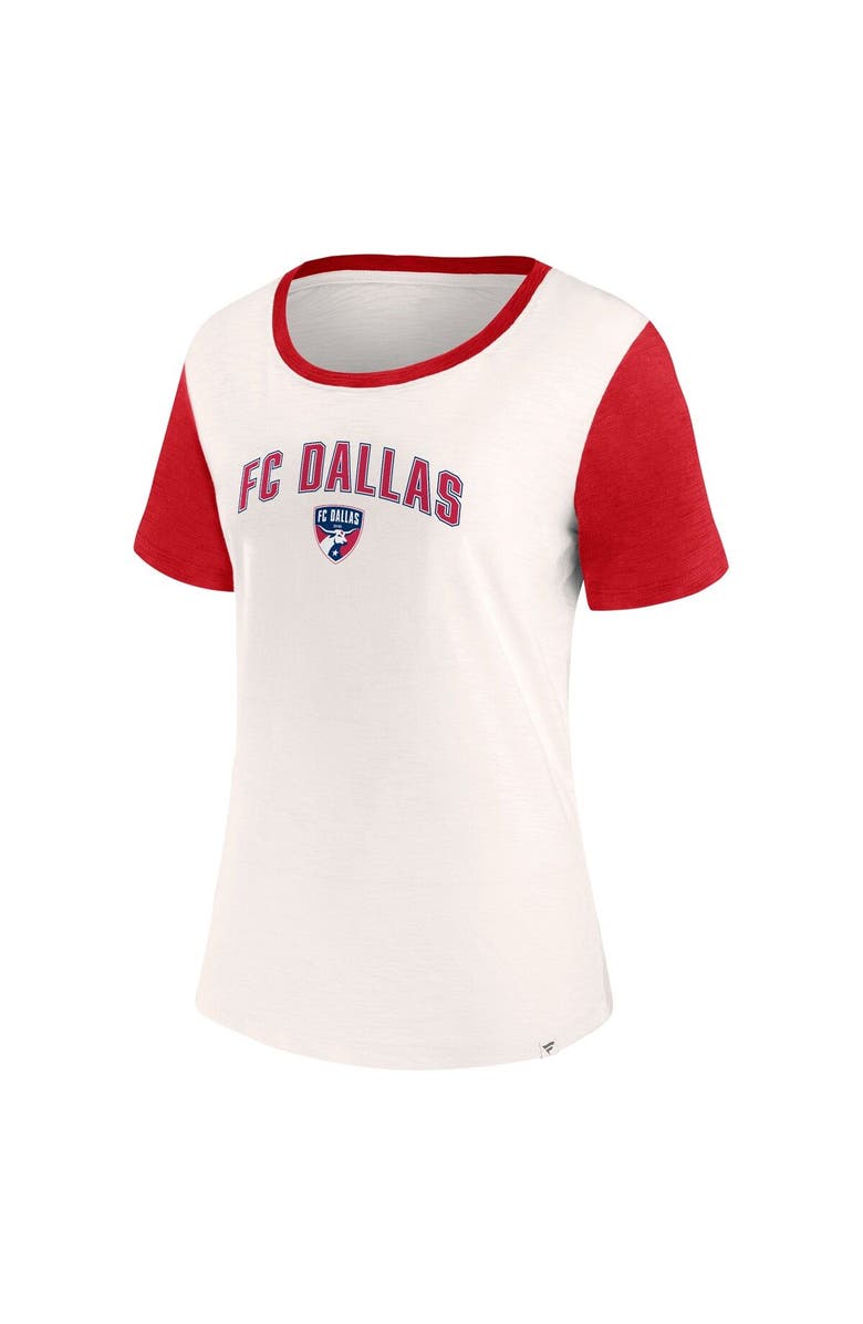 FANATICS Women's Fanatics Branded Cream FC Dallas Volley T-Shirt, Alternate, color, 
