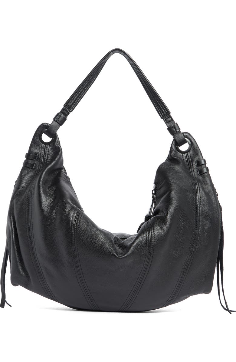 AIMEE Galaxy Hobo Bag, Alternate, color, Black
