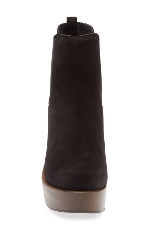 Pedro Garcia Dalmi Platform Chelsea Boot In Black