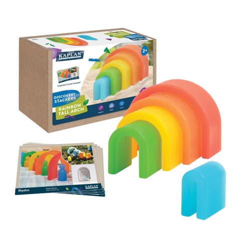 Discovery Stackers - Rainbow Tall Arch - 5 Pieces