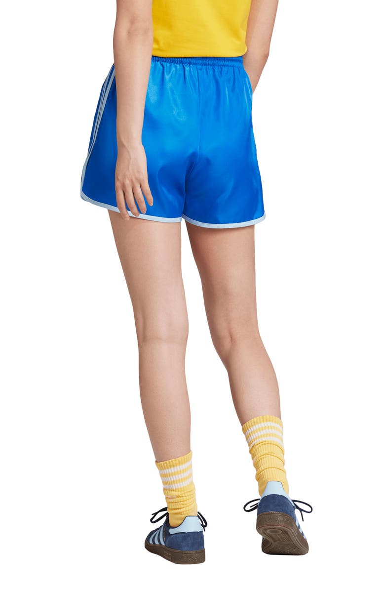 adidas Lifestyle Satin Sprinter Shorts, Alternate, color, 