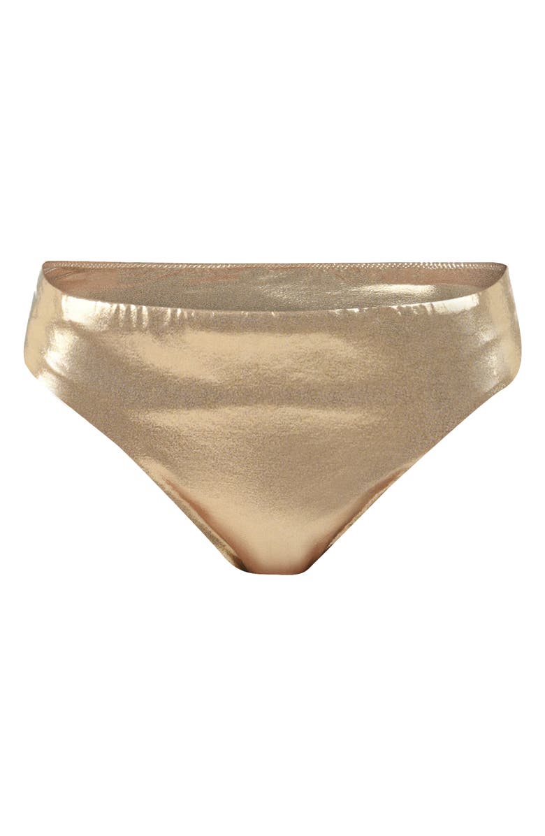 Sunshine 79 Glitz Hipster Bikini Bottoms, Alternate, color, Gold