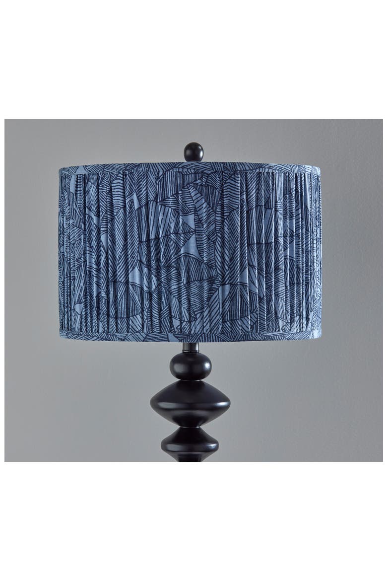 Samira Floor Lamp, Alternate, color, BLACK