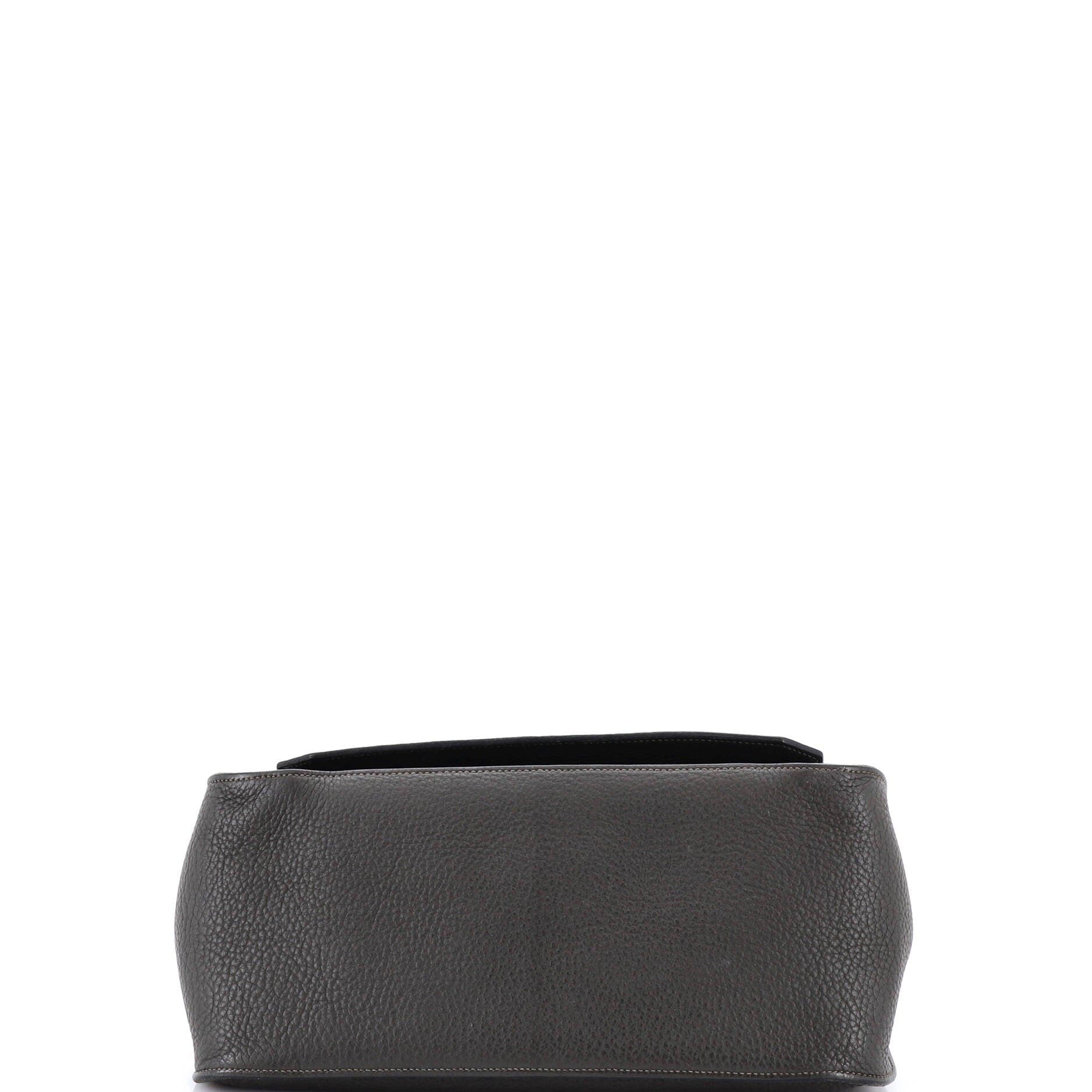 Pre-Owned Hermes Jypsiere Bag Clemence 34, Alternate, color, Graphite