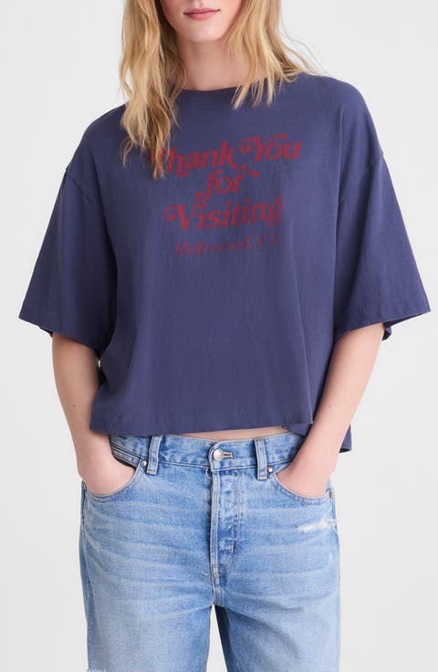 The Boxy Jersey Crop T-Shirt