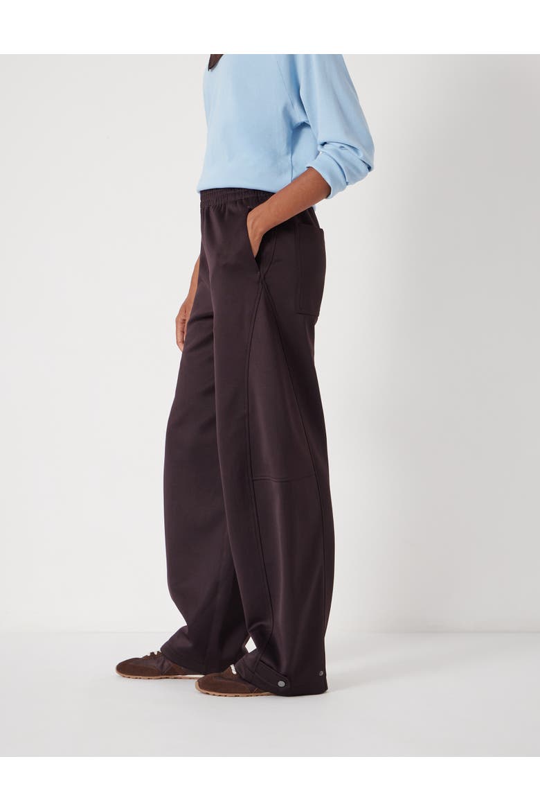 Barrel Leg Jogger, Alternate, color, Burgundy Purple