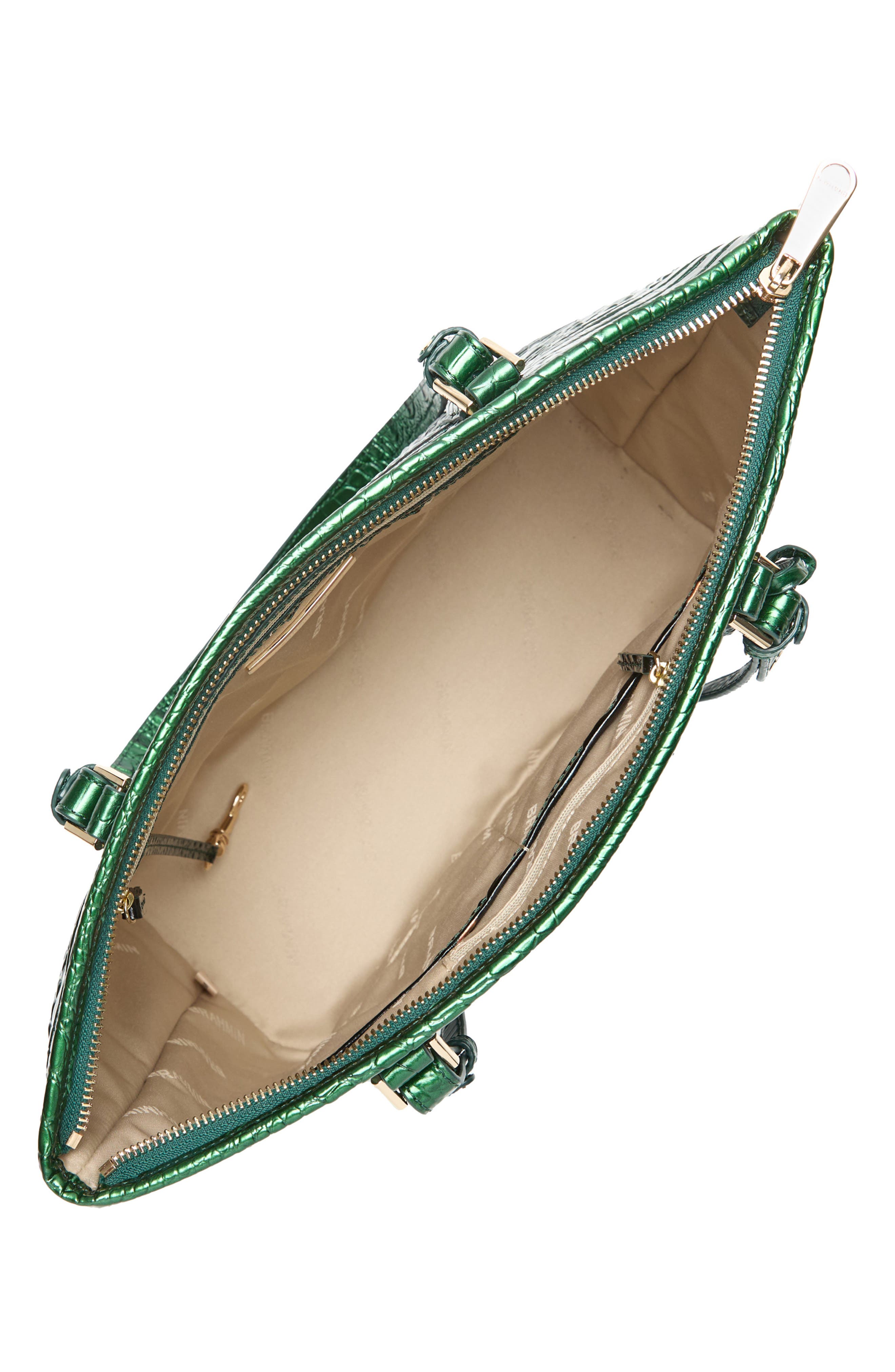 Brahmin Medium Asher Croc Embossed Leather Tote, Alternate, color, 