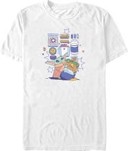 Star Wars: The Mandalorian and Grogu Men's Star Wars The Mandalorian and Grogu The Child Enjoy Your Meal Graphic T-Shirt