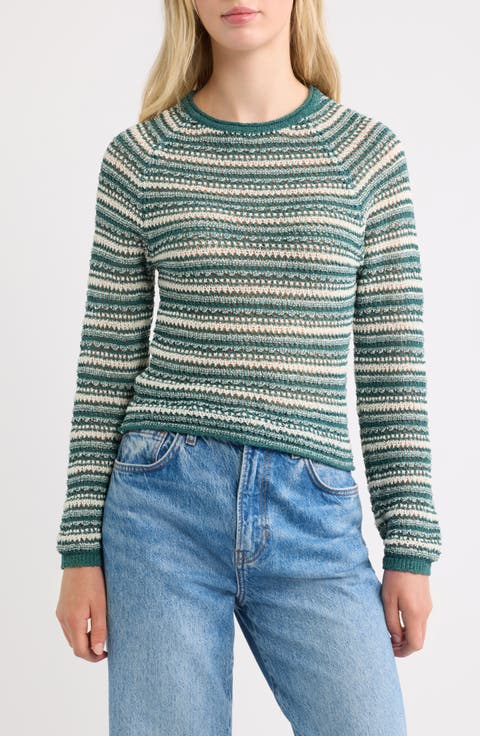 Texture Stripe Sweater