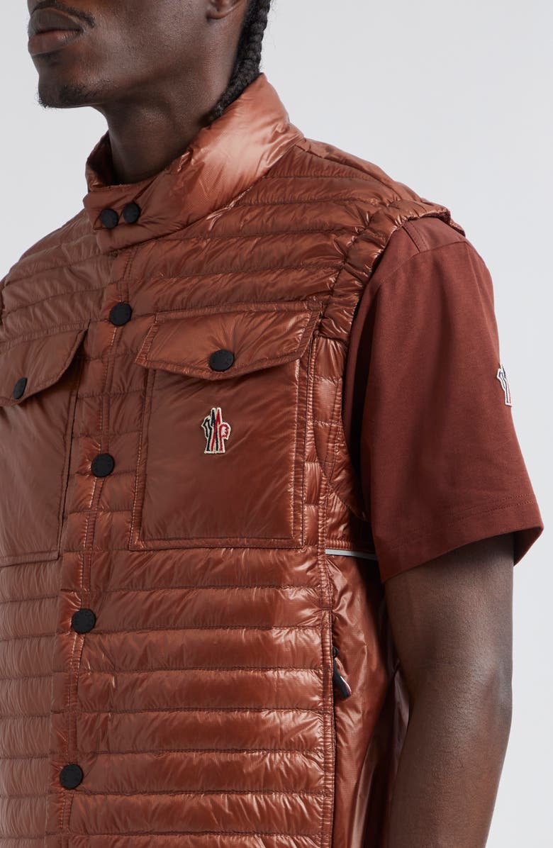Moncler Grenoble Ollon Down Puffer Vest, Alternate, color,
