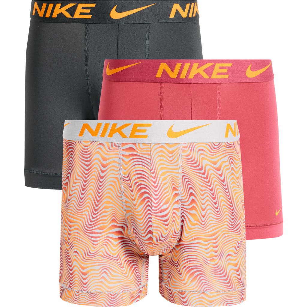 Nike 3-pack Dri-fit Essential Micro Boxer Briefs In Multi