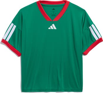 adidas Short Sleeve Jersey Top | Nordstromrack