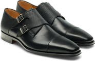 Magnanni Jaden II Leather Double Monk Strap Shoe