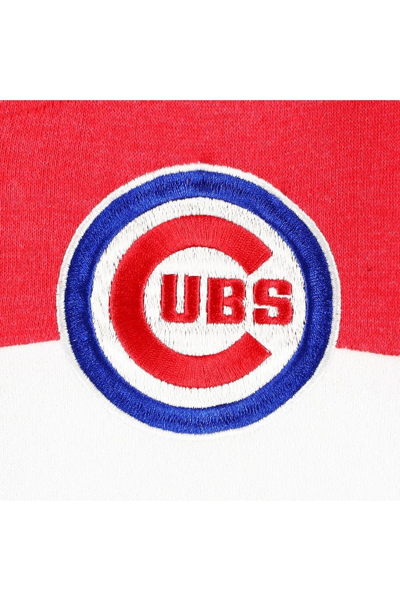 Women's New Era Heather Royal Chicago Cubs Colorblock Full-Zip Hoodie Jacket, Alternate, color, Heather Royal