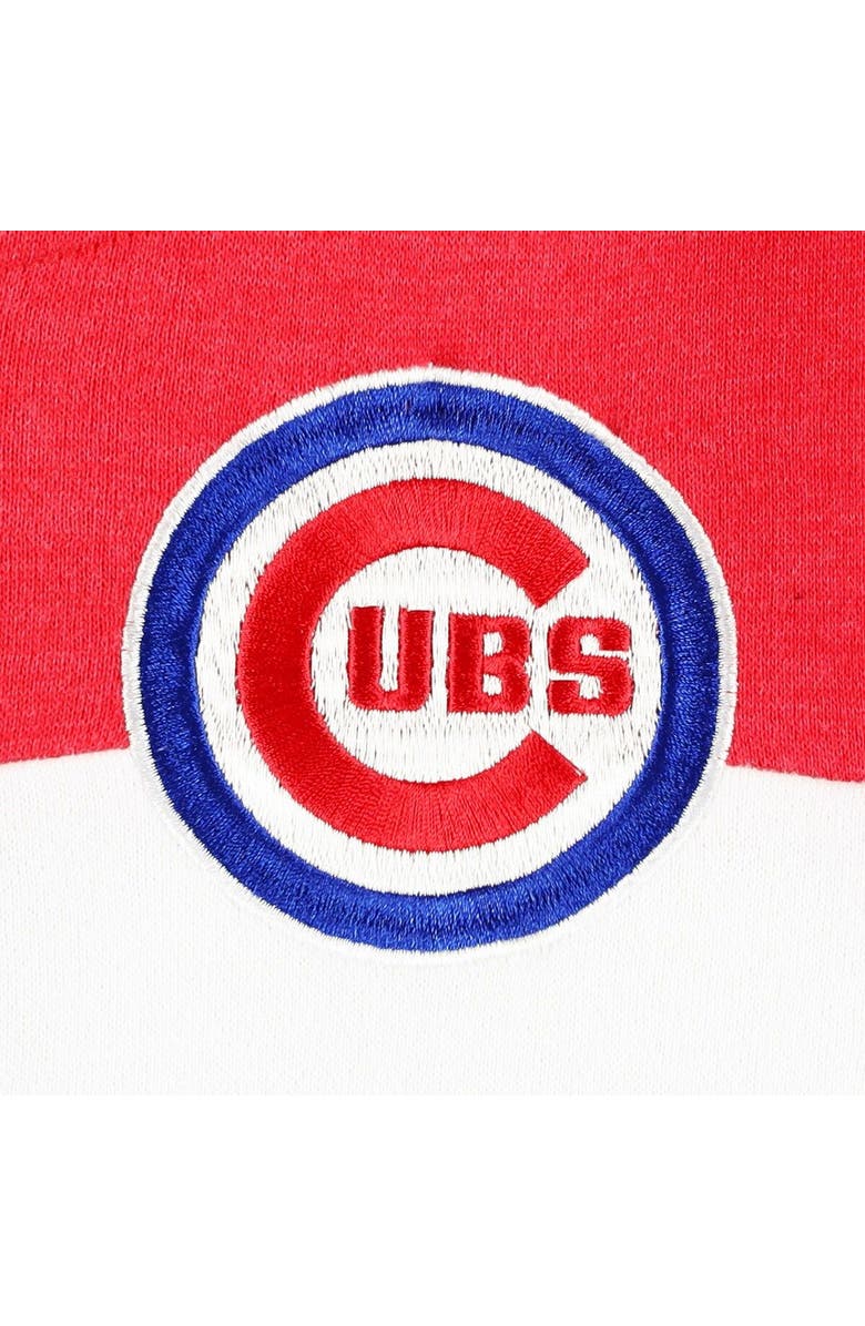 New Era Women's New Era Heather Royal Chicago Cubs Colorblock Full-Zip Hoodie Jacket, Alternate, color, Heather Royal