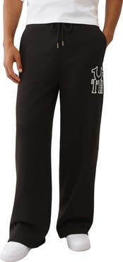 True Religion Rib Stitch Dept Baggy Sweatpants