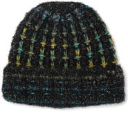 Kurt Geiger London Metallic Eyelash Cuff Beanie