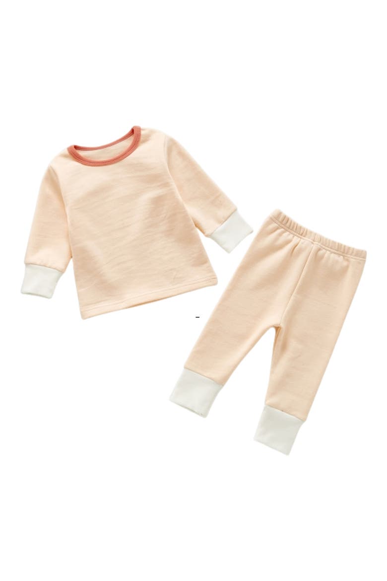 Sammie Cotton Sweatshirt & Pants Set, Main, color, PINK