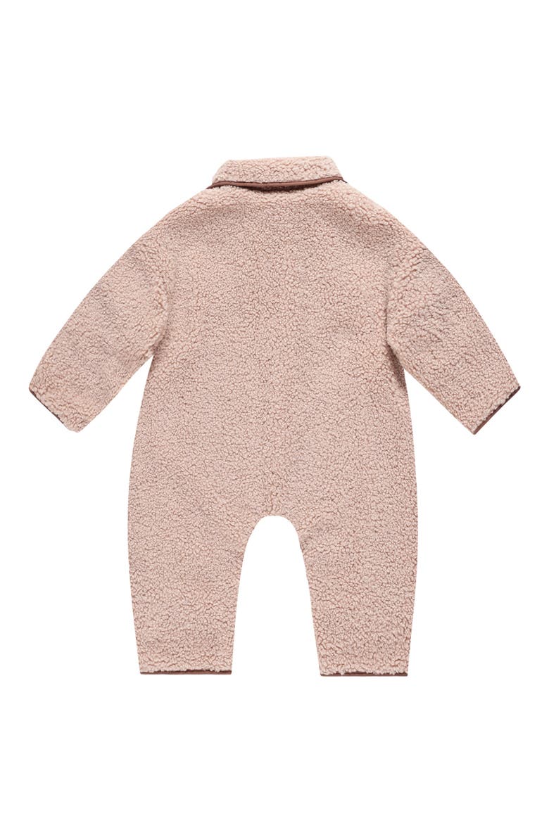 Reversible Faux Shearling Jumpsuit, Alternate, color, BLUSH