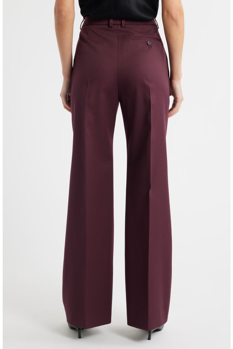 Talmia Virgin Wool Flare Pants, Alternate, color, SOFT VERMILLION