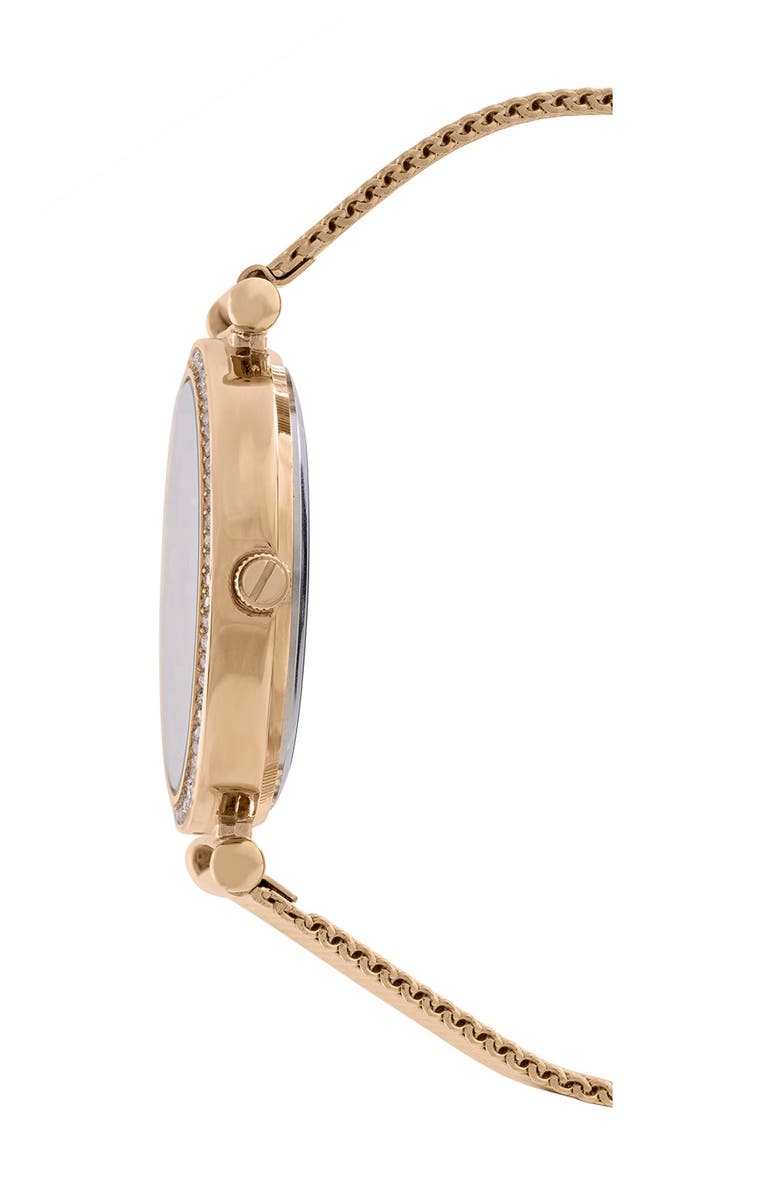 Kenneth Cole New York Women's Embellished Mother of Pearl Bracelet Watch, 36mm, Alternate, color, 