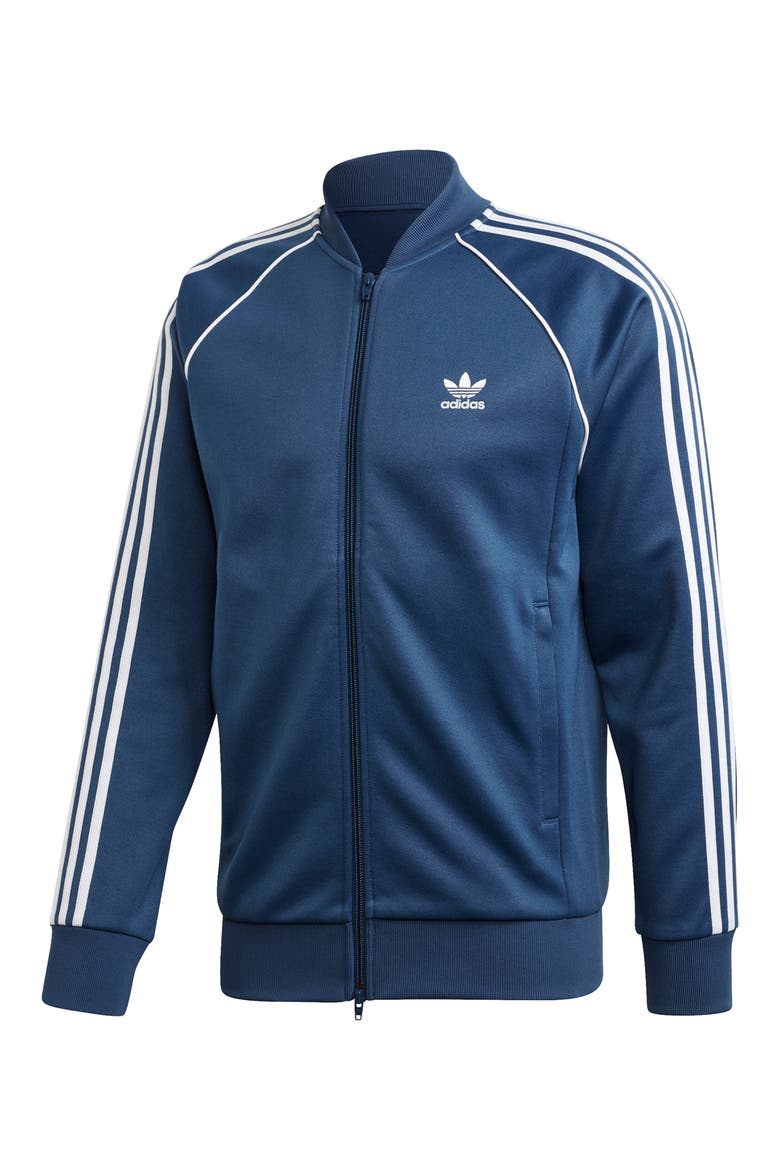 Originals Superstar Track Jacket, Alternate, color, NIGHT MARINE
