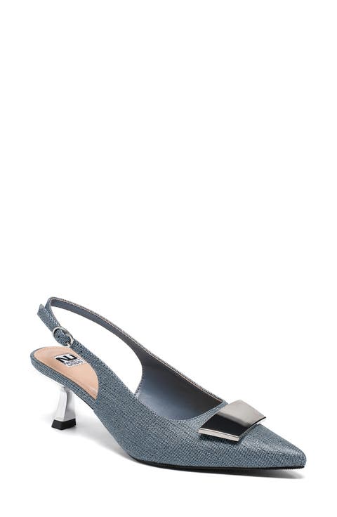 Lana Slingback Kitten Heel Pump (Women)