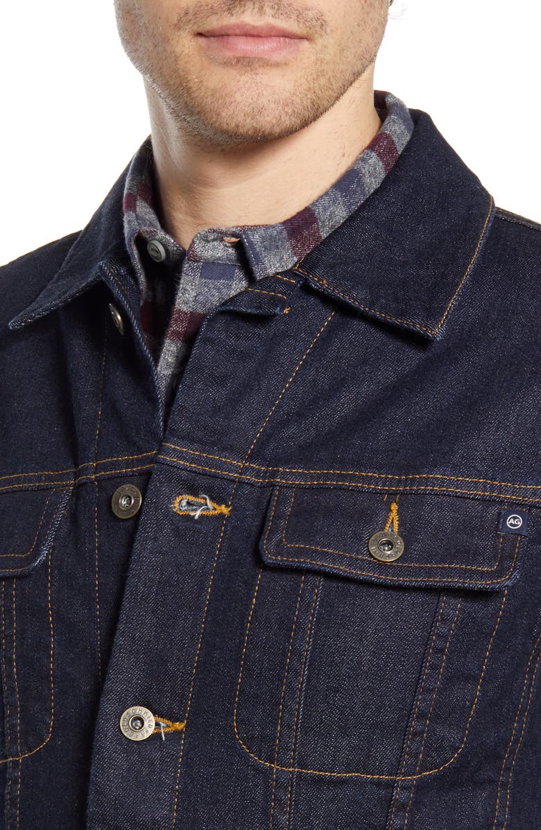 AG Dart Denim Jacket, Alternate, color, Highway