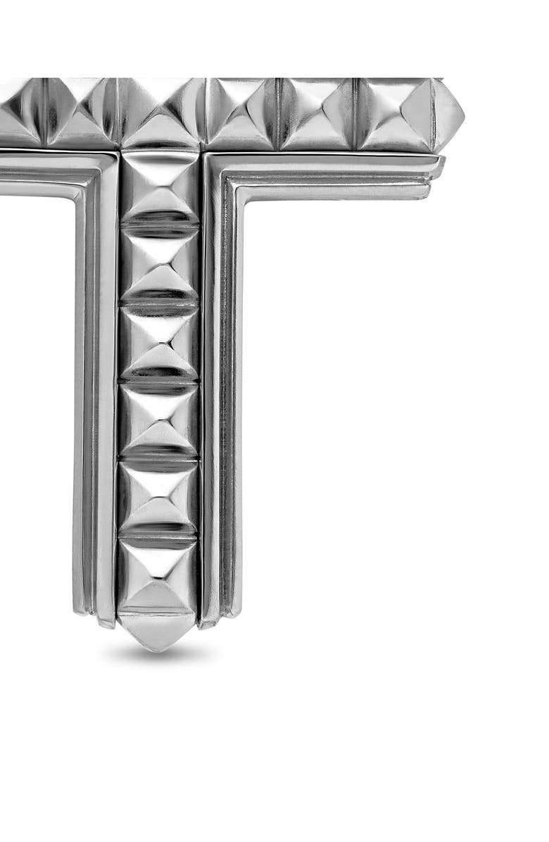 David Yurman Pyramid Cross, Alternate, color, Silver