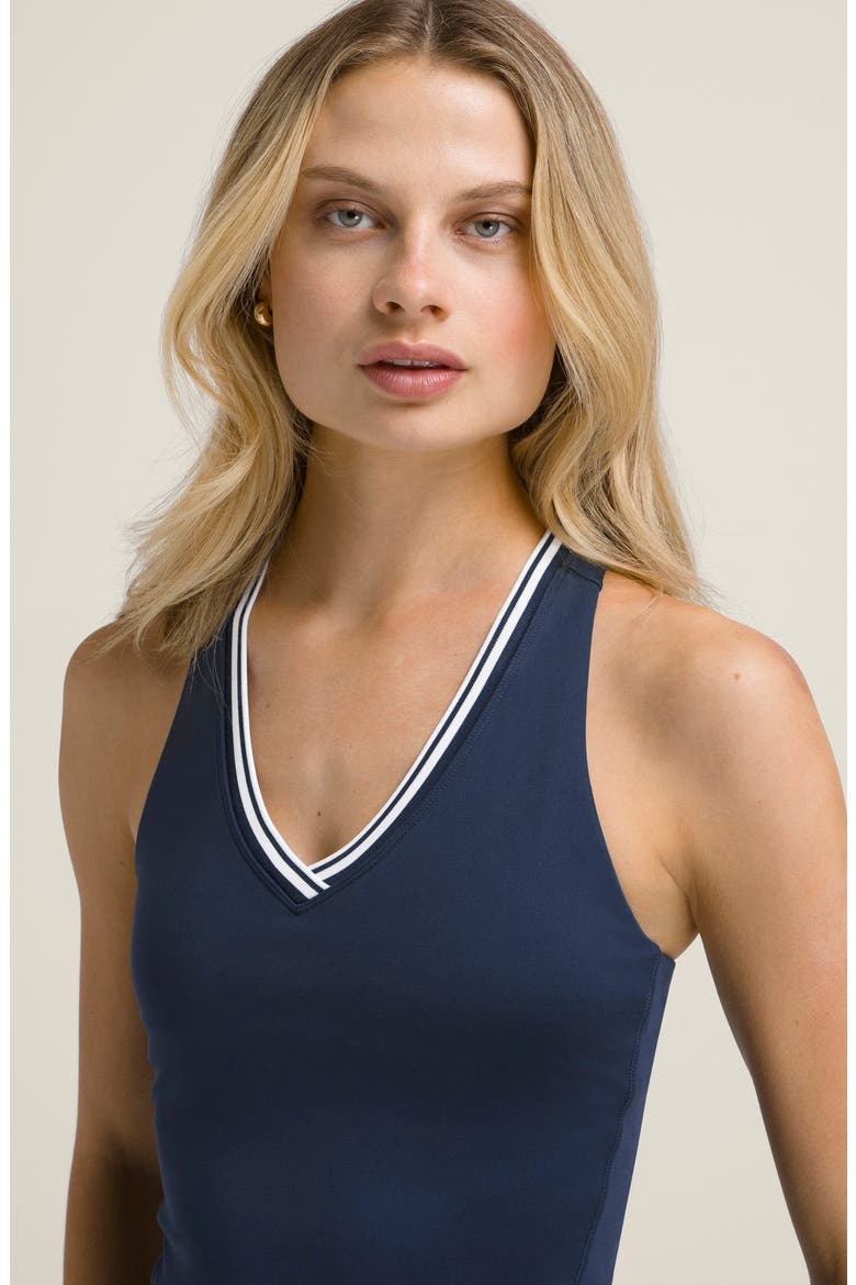 Tiebreaker Tennis Dress, Alternate, color, CLASSIC NAVY