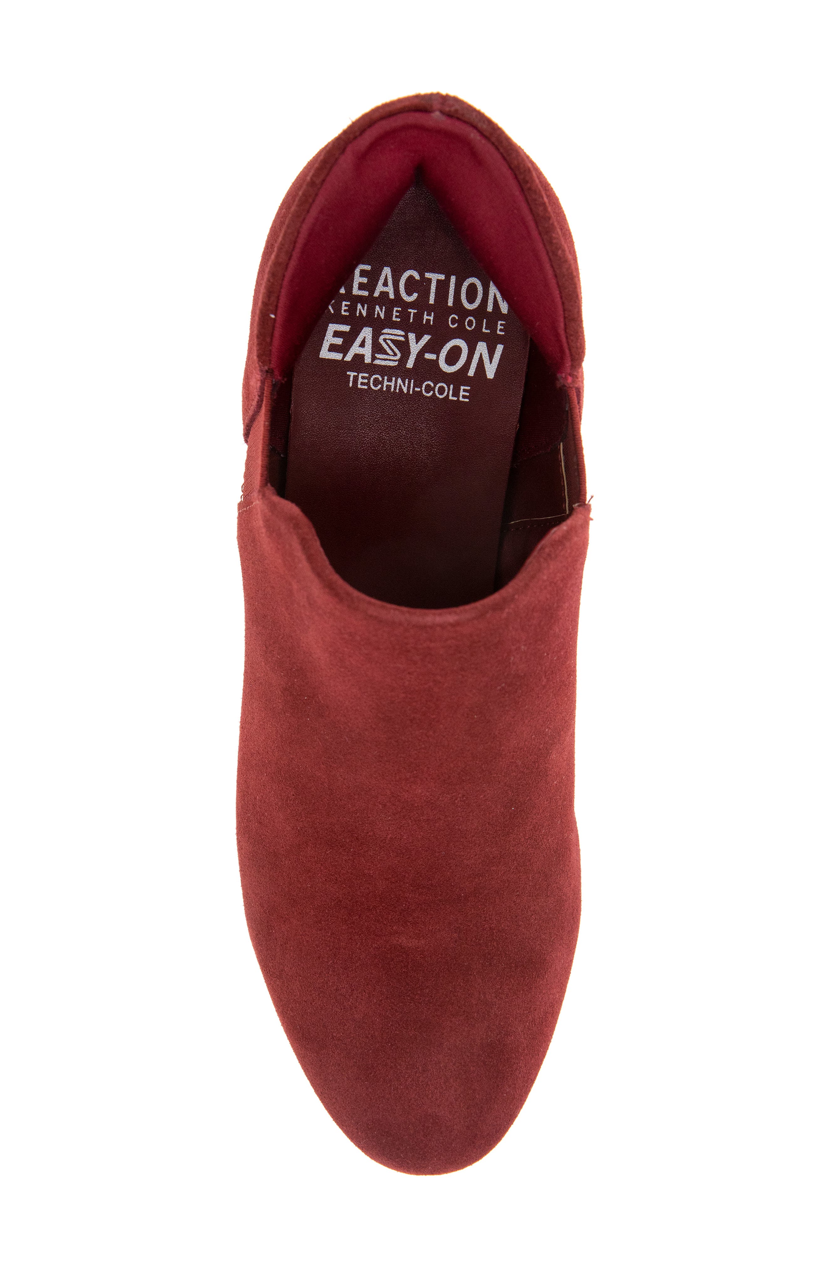 Serafina Ankle Bootie, Alternate, color, RED SUEDE