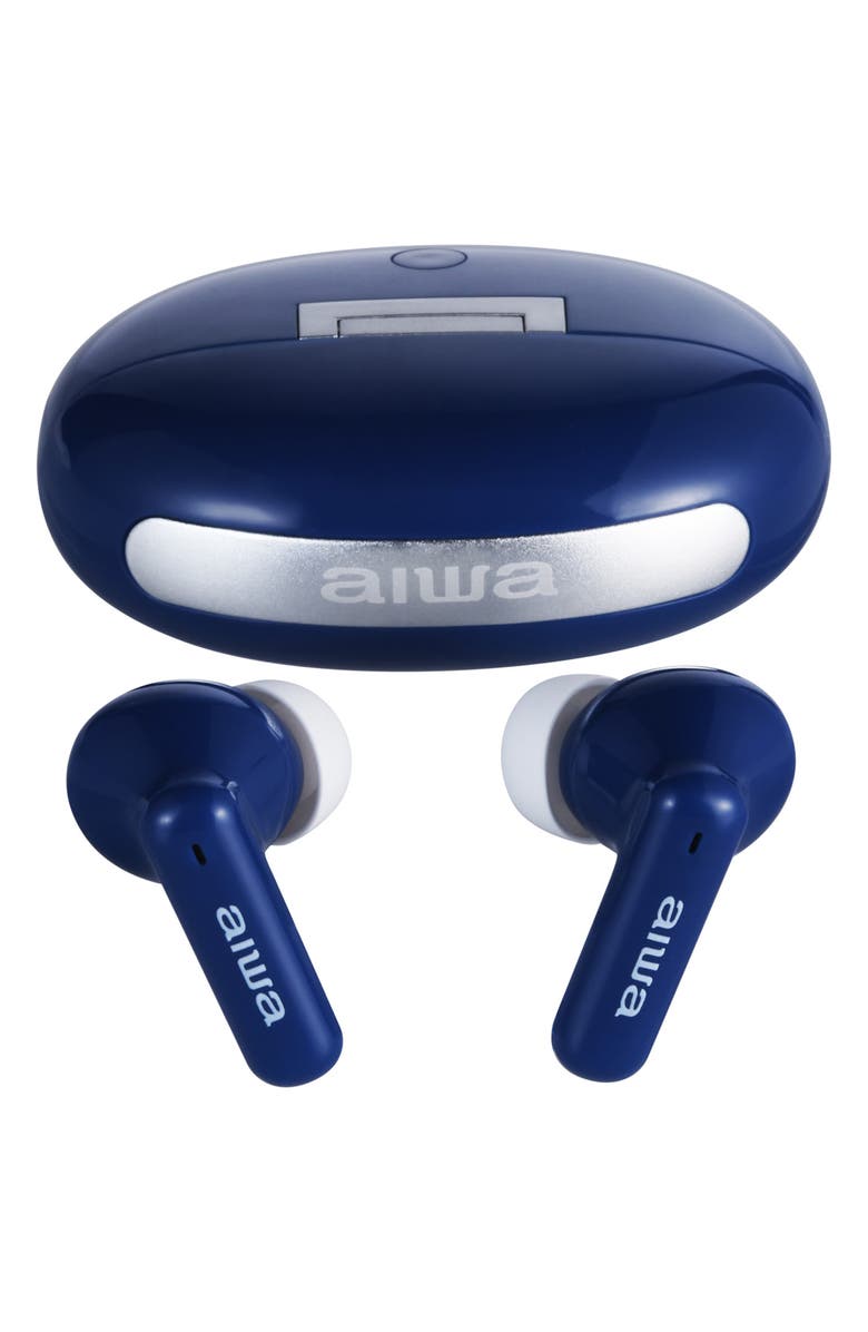 AIWA Prodigy Clear Plus Noise Canceling In-Ear Headphones, Main, color, Black/Navy