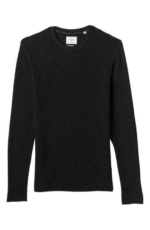 Men's Mini Waffle Crewneck T-Shirt